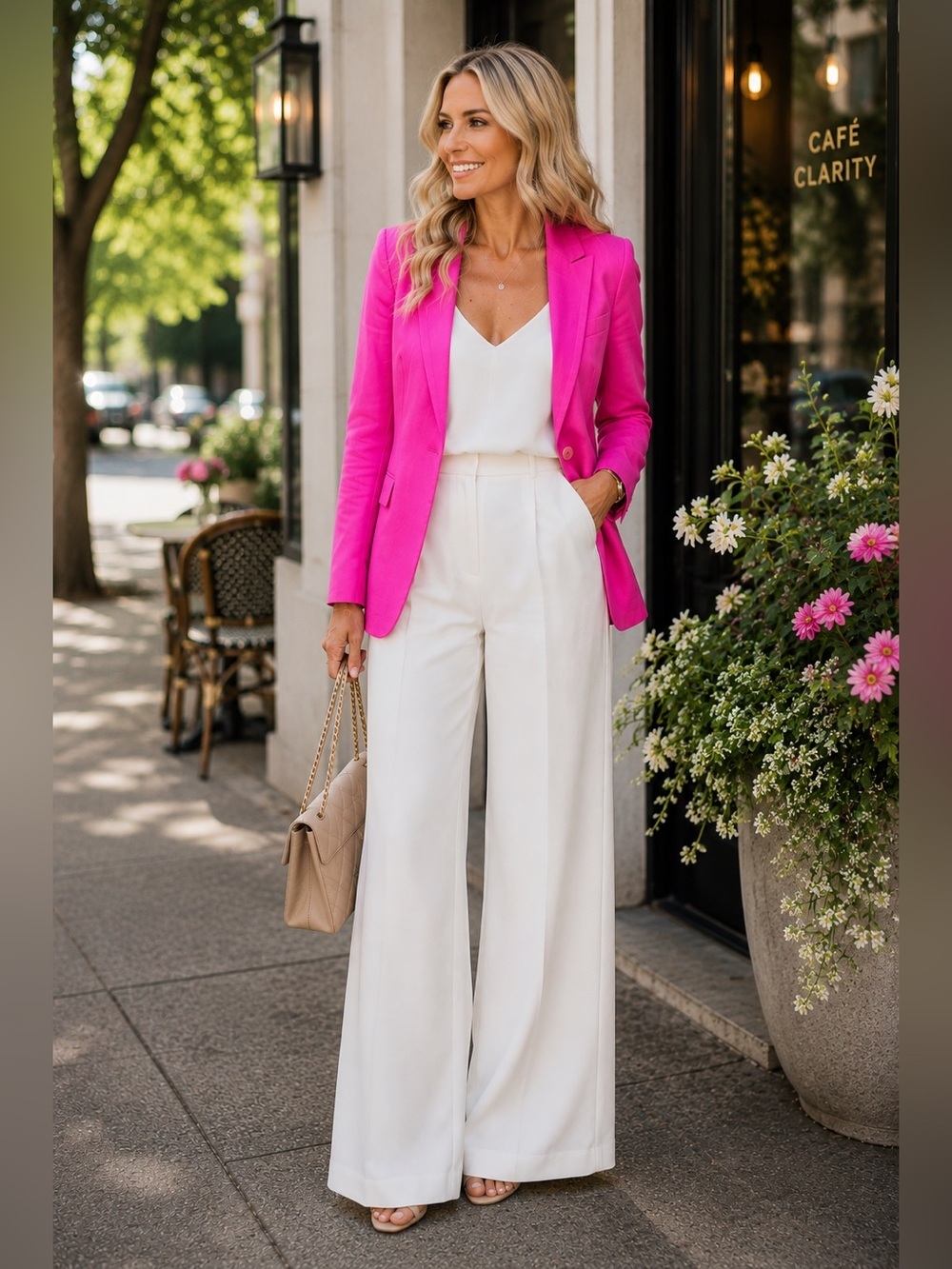Sundance Hot Pink 100 % Linen